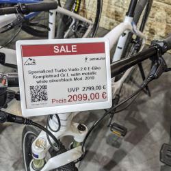 Thumbnail-Foto: Hibike profitiert von digitalen Preisschildern...