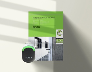 Salto erhält Umweltproduktdeklaration (EPD) für Portfolio der digitalen Neo Zylinder
