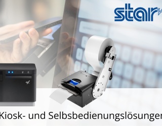 Foto: Drucklösungen für den wachsenden Markt der Selbstbedienungskioske...